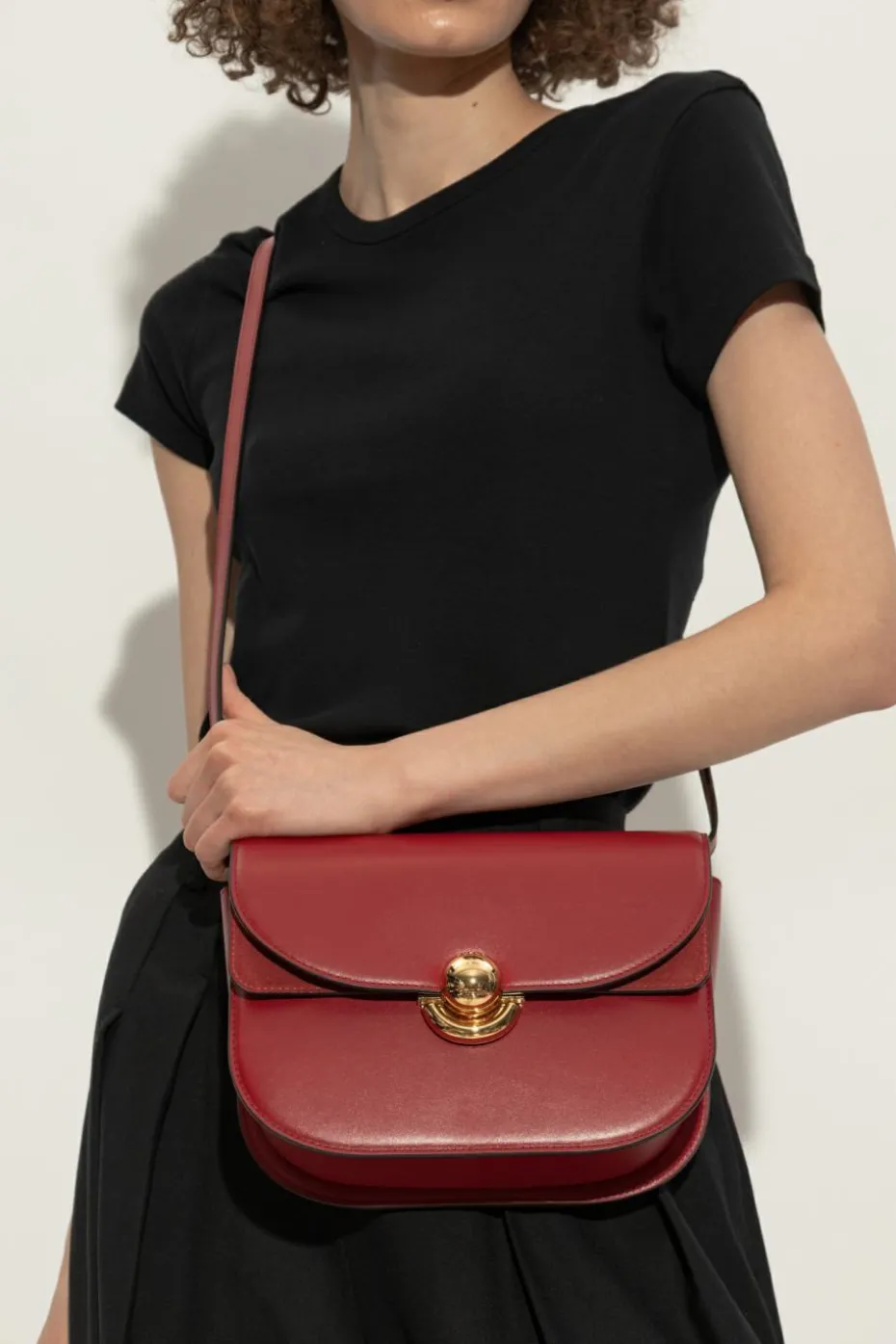 Furla CZERWONY Torba na ramię `Sfera Small`