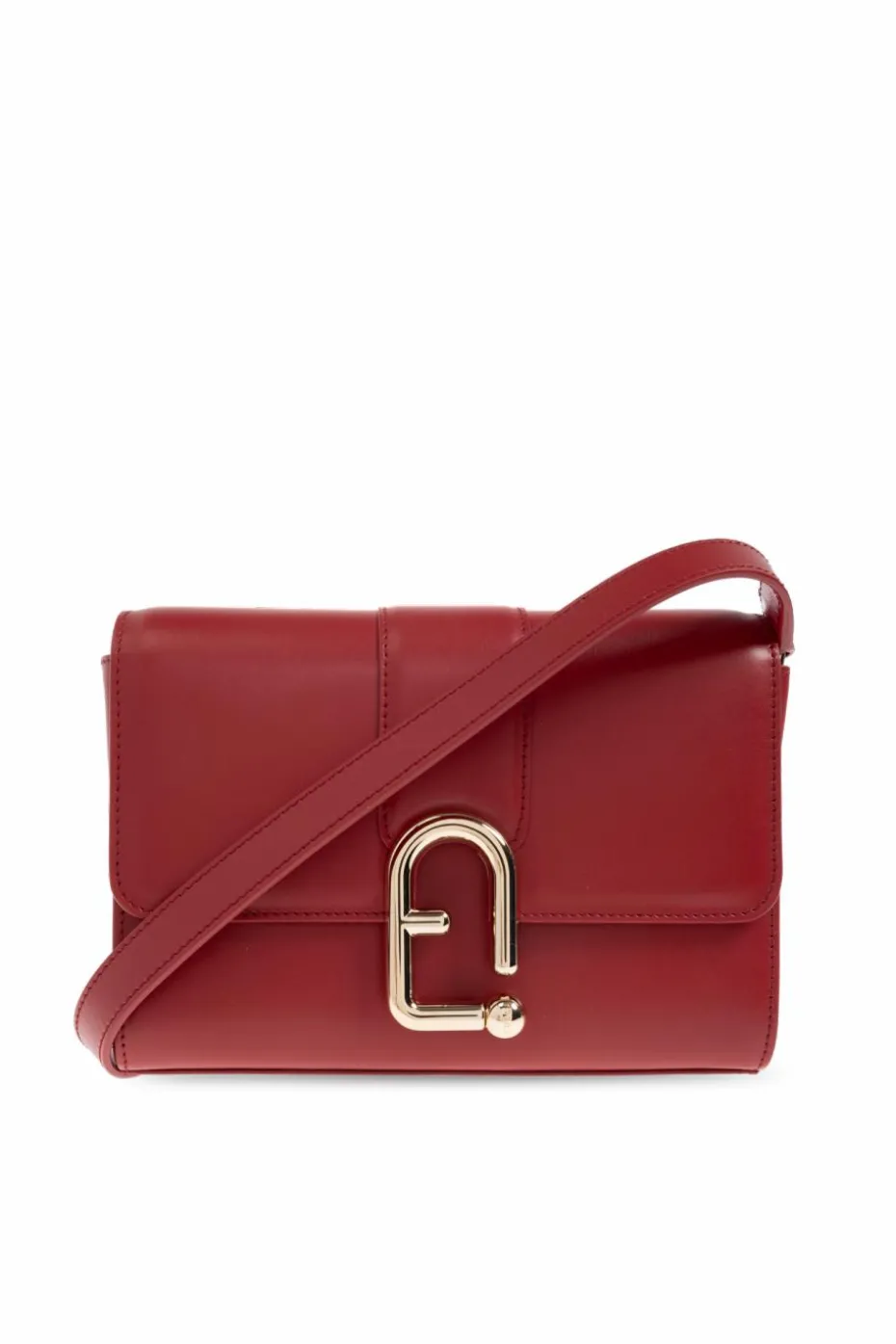 Furla CZERWONY Torba na ramię `Urban Small`