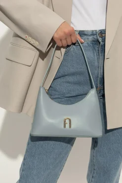 Furla NIEBIESKI Torba na ramię `Diamante Mini`