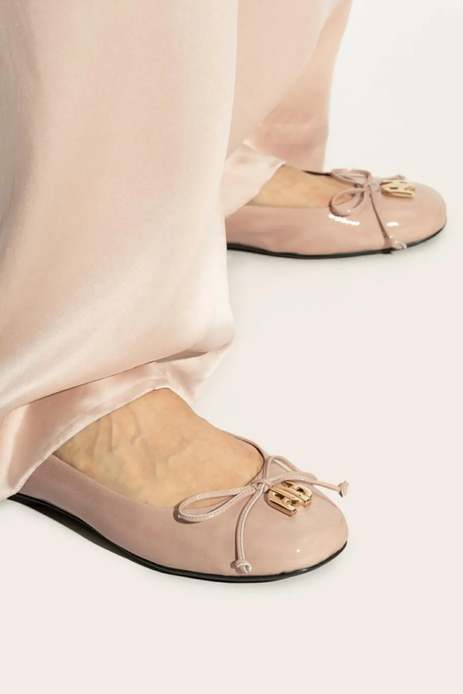 Furla RÓŻOWY Skórzane buty