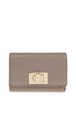 Furla SZARY Portfel `1927 M Compact`