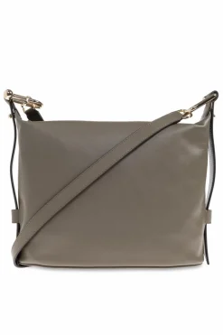 Furla ZIELONY Torba na ramię `Nuvola Medium`