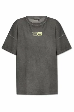 Gestuz SZARY T-shirt `Gzsilmo`