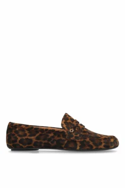 Gianvito Rossi BRĄZOWY Buty `Giorgia` typu `loafers`