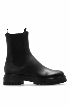 Gianvito Rossi CZARNY Botki `Chester`