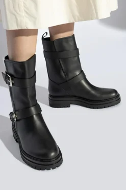 Gianvito Rossi CZARNY Botki `Thiago`