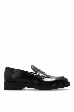 Gianvito Rossi CZARNY Buty `Harris` typu `loafers`