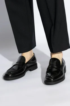 Gianvito Rossi CZARNY Buty `Harris` typu `loafers`