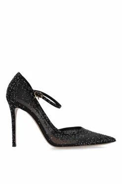Gianvito Rossi CZARNY Buty na obcasie