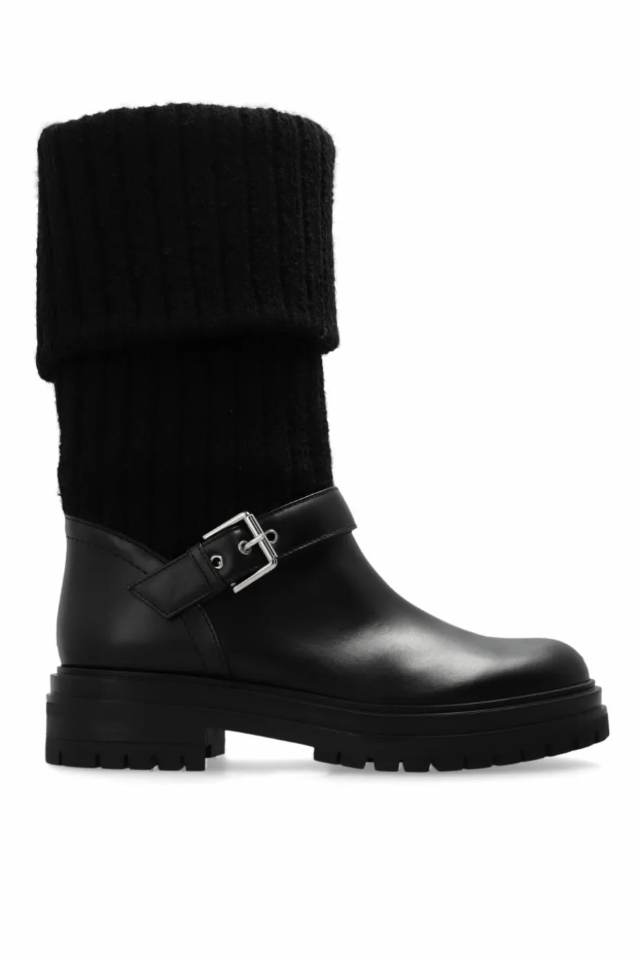 Gianvito Rossi CZARNY Skórzane buty ‘Thurso’