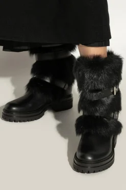 Gianvito Rossi CZARNY Skórzane buty ‘Maverick’