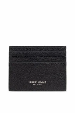 Giorgio Armani CZARNY Etui na karty