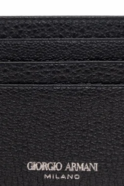 Giorgio Armani CZARNY Etui na karty