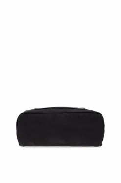 Giorgio Armani CZARNY Kosmetyczka z naszywką z logo