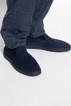 Giorgio Armani GRANATOWY Buty sportowe