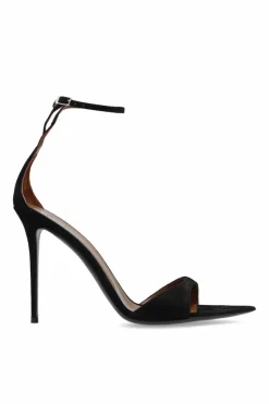 Giuseppe Zanotti CZARNY Sandały na szpilce ‘Kanda’