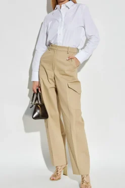 Givenchy beżowy Spodnie typu `cargo`