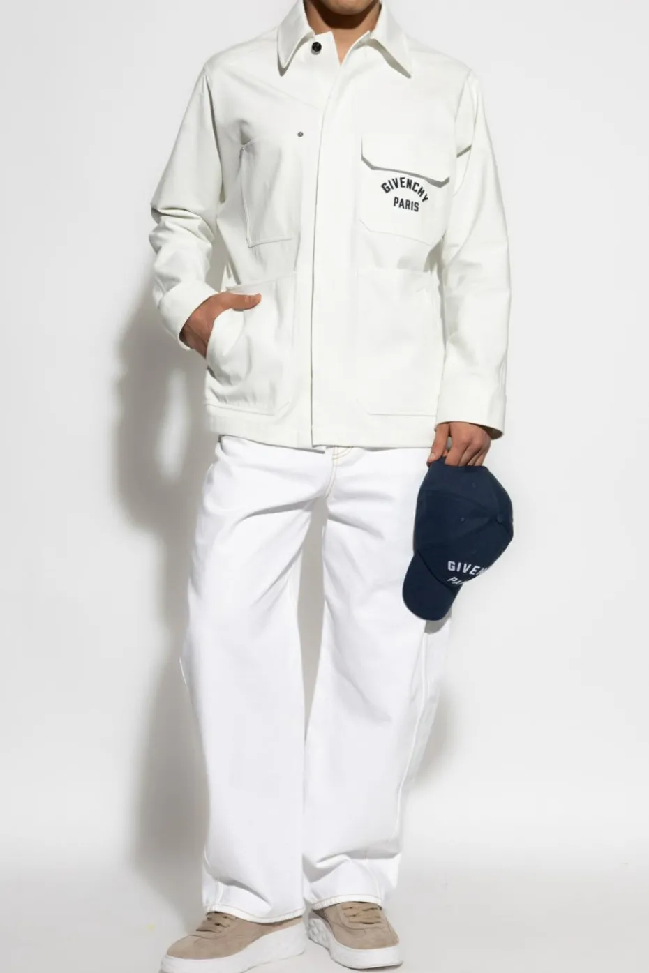 Givenchy BIAŁY Jeansy typu `balloon`