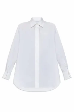 Givenchy BIAŁY Koszula o luźnym kroju