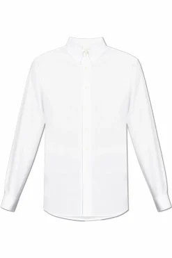 Givenchy BIAŁY Koszula z monogramem