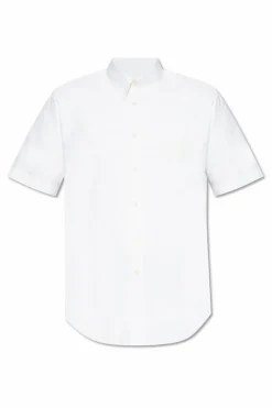 Givenchy BIAŁY Koszula z krótkimi rękawami