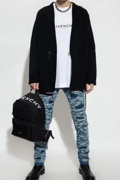 Givenchy BIAŁY T-shirt z logo