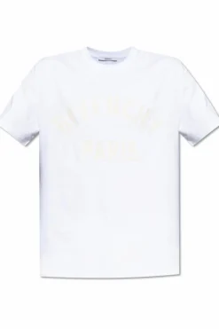 Givenchy BIAŁY T-shirt z logo