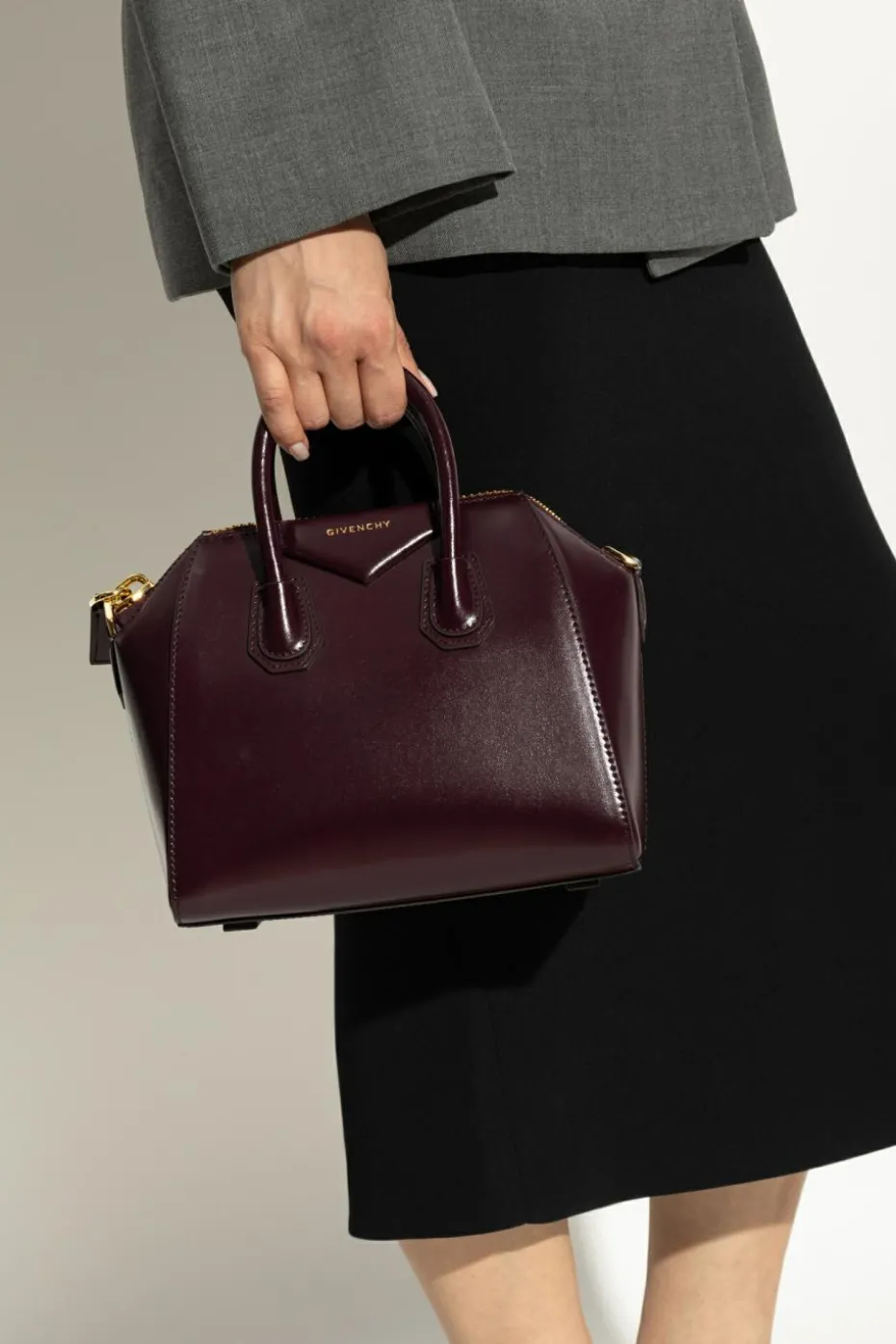 Givenchy BORDO Torba do ręki `Antigona Mini`
