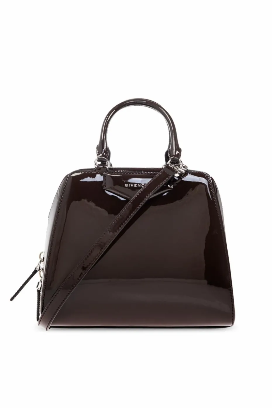 Givenchy BRĄZOWY Torba do ręki `Antigona Cube Mini`
