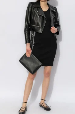 Givenchy CZARNY Bawełniana sukienka