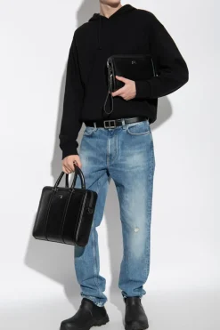Givenchy CZARNY Bluza z kapturem