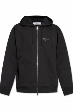 Givenchy CZARNY Bluza z kapturem