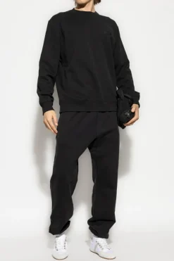 Givenchy CZARNY Bluza z naszywką z logo