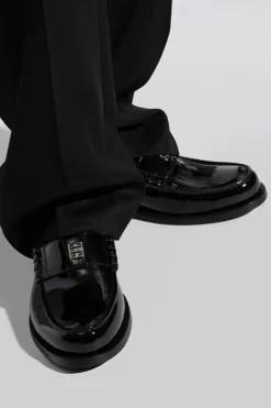 Givenchy CZARNY Buty ‘Mr. G’ typu ‘loafers’