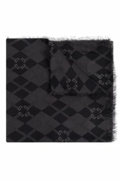 Givenchy CZARNY Chusta z monogramem