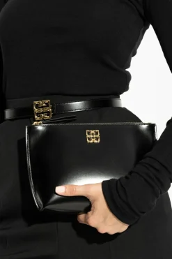 Givenchy CZARNY Czarna kopertówka ‘Liquid’