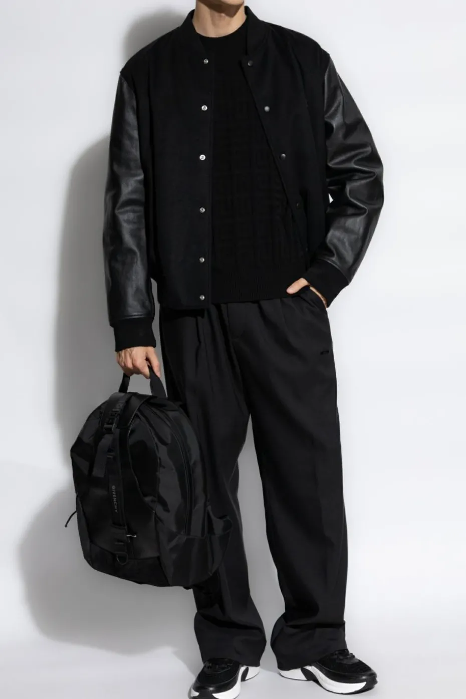 Givenchy CZARNY Kurtka typu `bomber`