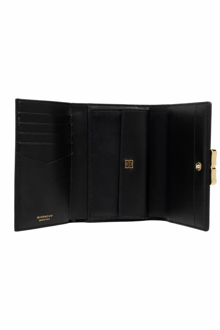 Givenchy CZARNY Portfel z logo