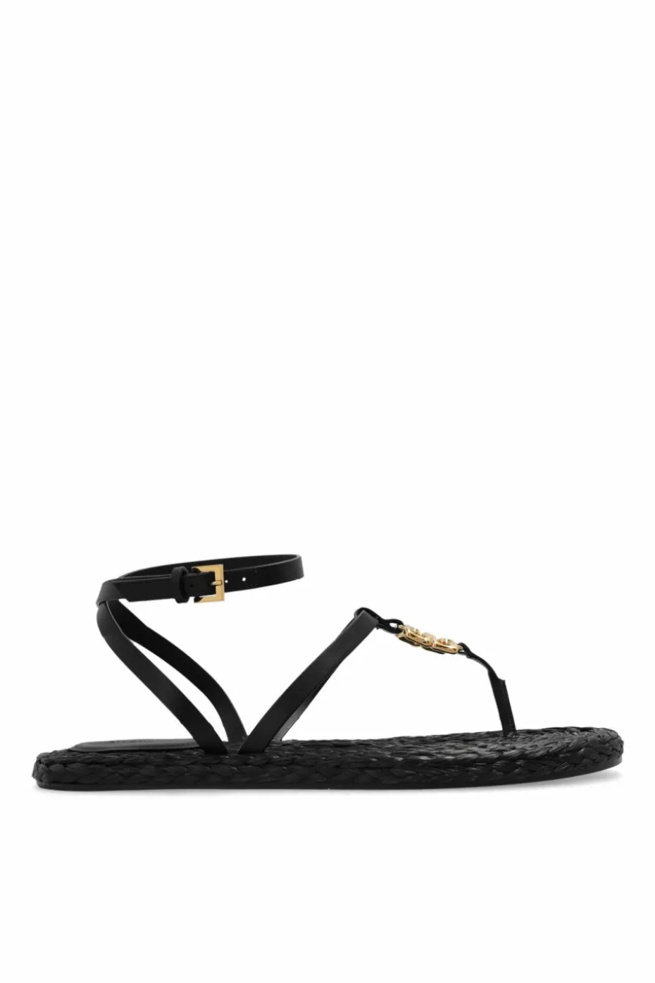 Givenchy CZARNY Sandały `4G`