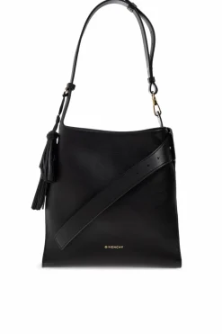 Givenchy CZARNY Skórzana torba na ramię