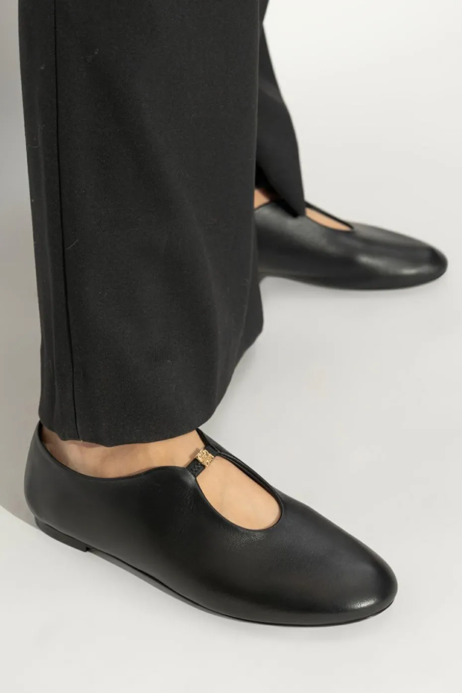 Givenchy CZARNY Skórzane buty
