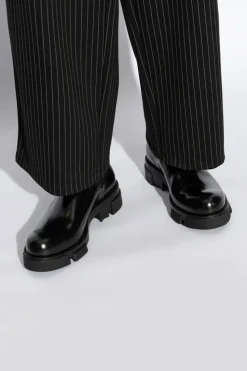 Givenchy CZARNY Skórzane buty