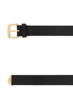Givenchy CZARNY Skórzany pasek