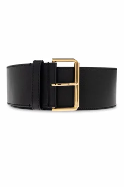 Givenchy CZARNY Skórzany pasek