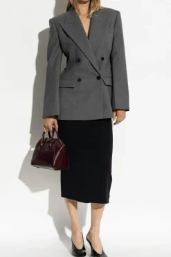 Givenchy CZARNY Spódnica o prostym kroju
