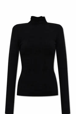 Givenchy CZARNY Sweter z wiązaniem