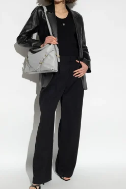 Givenchy CZARNY Top na ramiączkach z logo