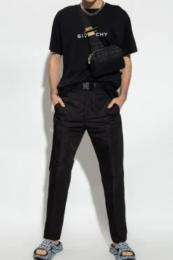 Givenchy CZARNY T-shirt typu ‘oversize’
