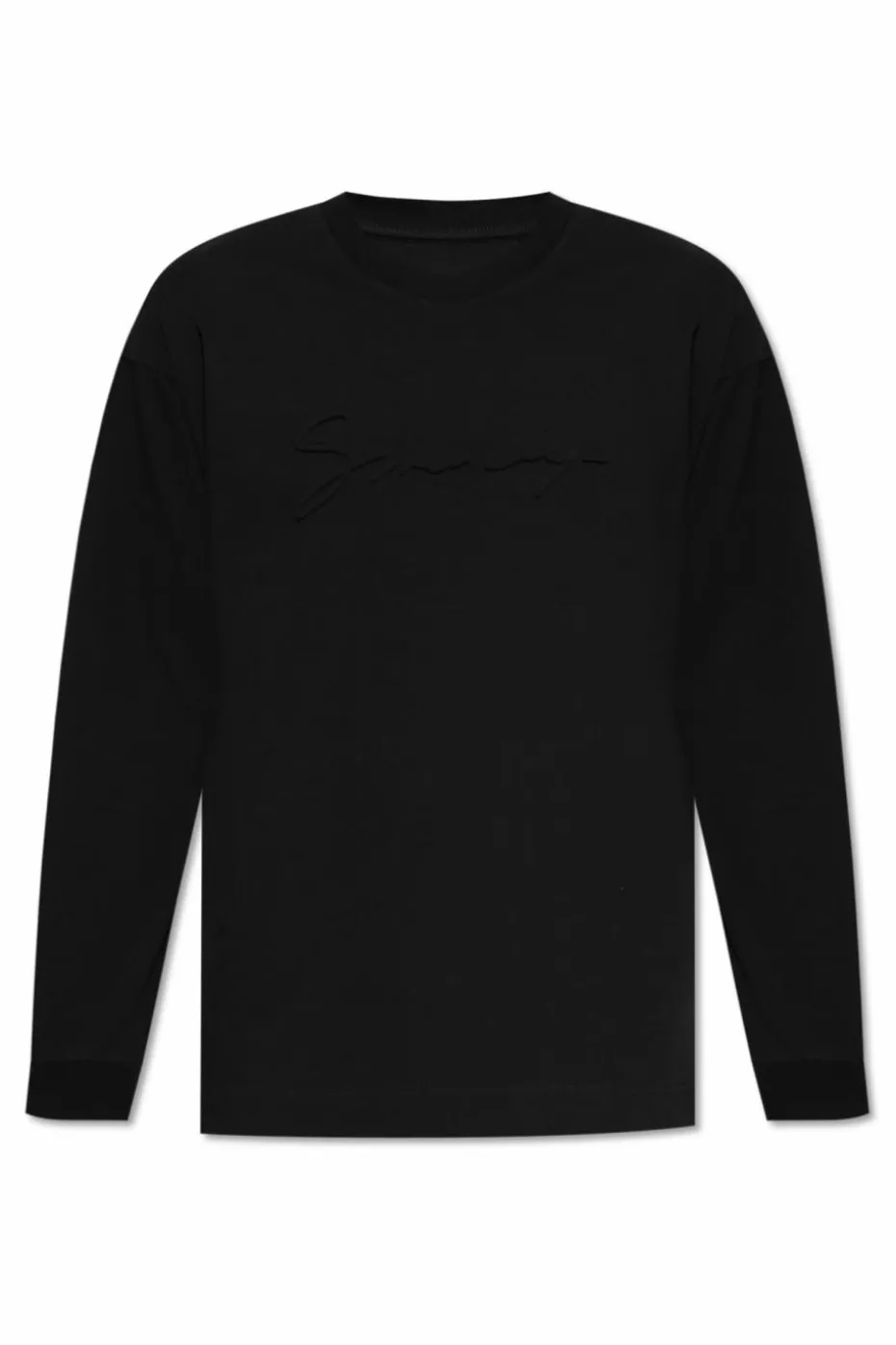 Givenchy CZARNY T-shirt z długimi rękawami