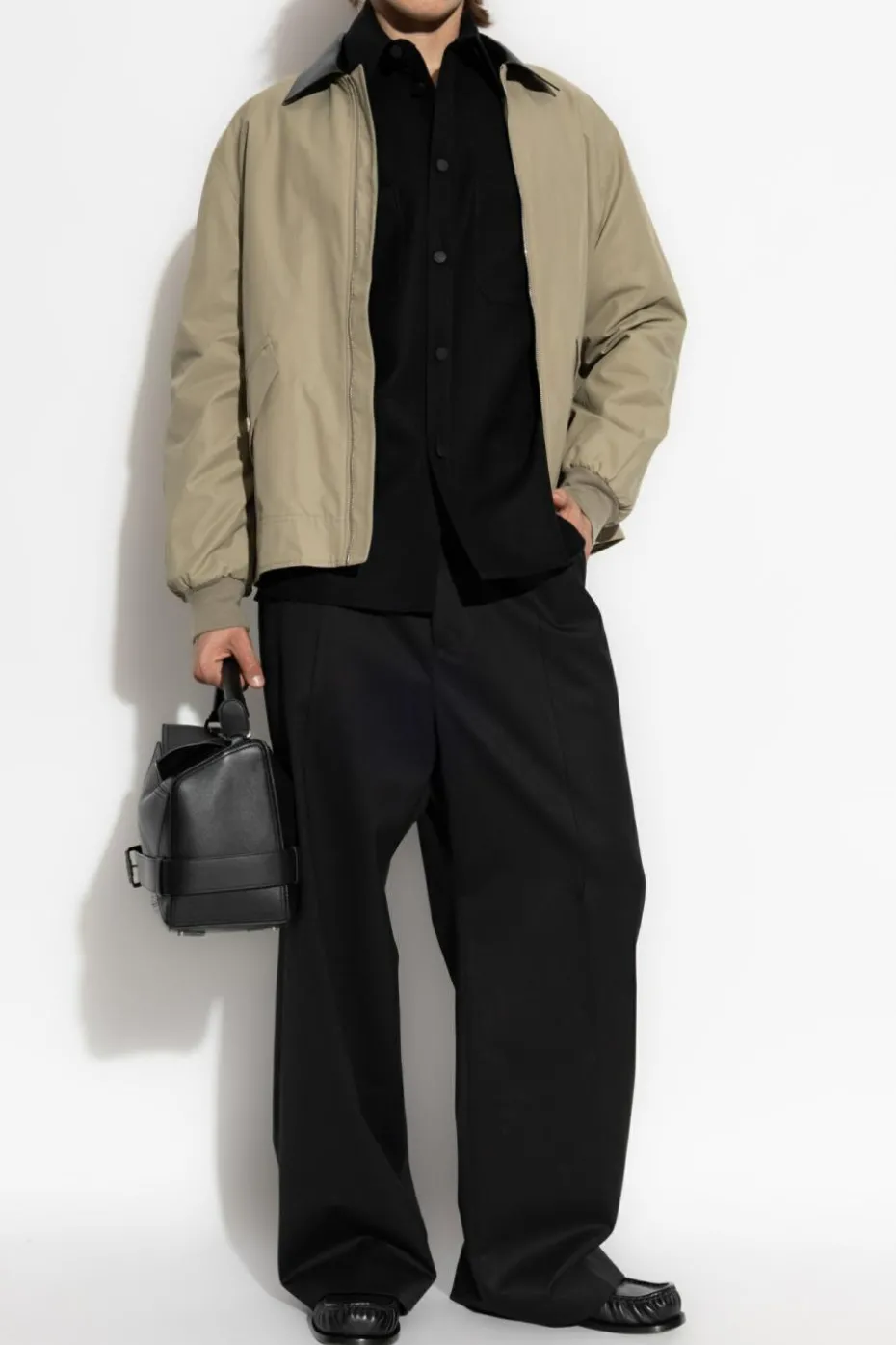 Givenchy CZARNY Wełniana koszula